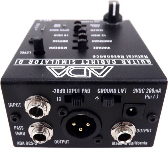 NEW GCS5 Guitar Simulator from ADA Amplification The Gear Page